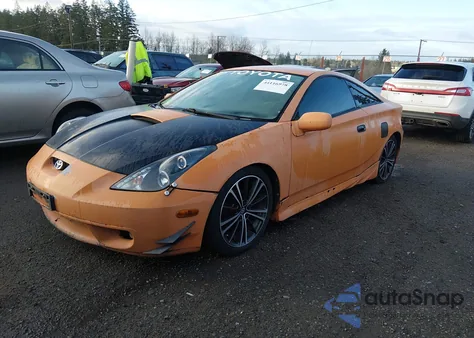 2000 Toyota Celica Gt из США, поврежденный, VIN JTDDR32T0Y0017795